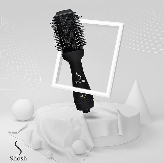 Shosh hot-air styling brush product visual